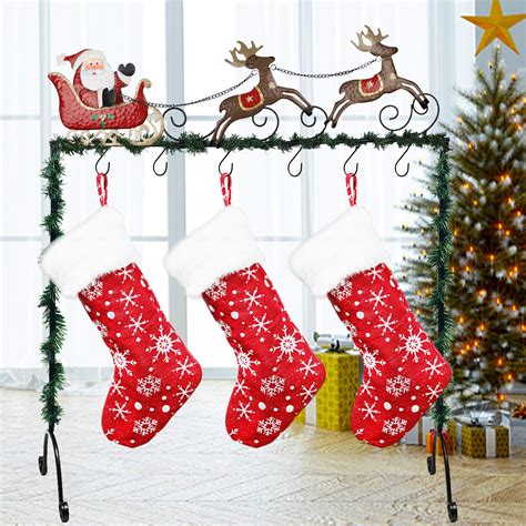 metal house stocking holder|Metal Christmas Stocking Hangers for sale .